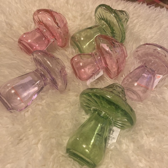 Target Bullseye Playground Mushroom Stem Vases Set of 6 - Picture 2 of 5